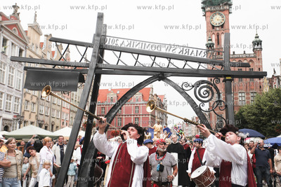 Uroczystosc otwarcia 751 Jarmarku sw. Dominika w Gdansku.
30.07.2011...