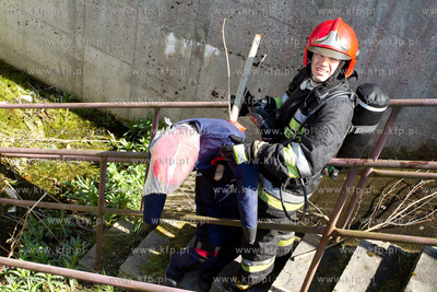 W Porcie Lotniczym Gdansk odbyly sie wspolne cwiczenia...