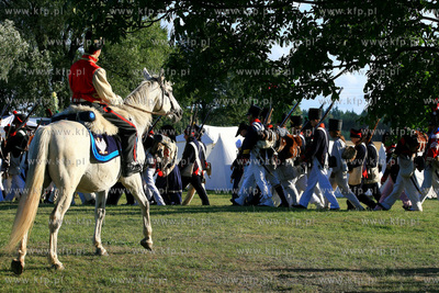 Rekonstrukcja bitwy z okresu kampanii napoleonskiej...