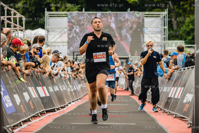 Enea IRONMAN Gdynia 2023. Na zdjęciu wiceprezydent...