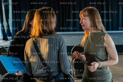 Sopot.  Mamuszki 14.  Prezydent Sopotu Magdalena Czarzyńska-Jachim...