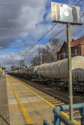 Peron stacji kolejowej Gdańsk Orunia. 04.03.2020
fot....