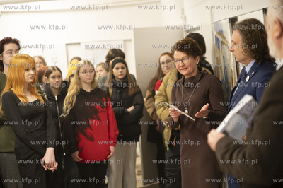 Sopot. Wystawa rysunków klas architektonicznych w...