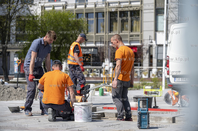 Sopot. Finalizacja przebudowy Placu Przyjaciół Sopotu....