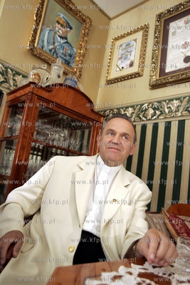 Ksiadz pralat Henryk Jankowski z kosciola sw. Brygidy...