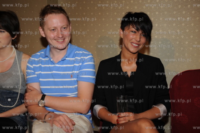 Top-Trendy, nz Rafal Olbrychski i Paulla. 27.06.2009...