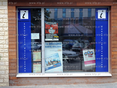 Punkt Informacji Turystycznej w Gdansku na ul. Heweliusza.01.07.2009fot....