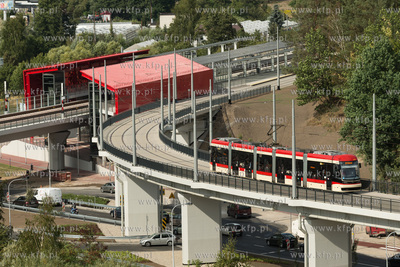 Dzisiaj na gdanska Morene pojechal pierwszy tramwaj....