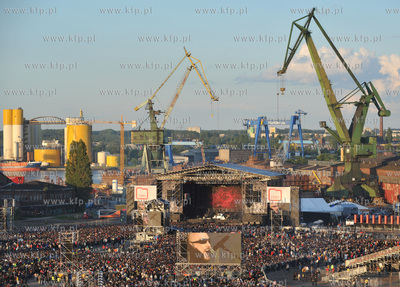 Gdansk. Stocznia. Koncert Zaczelo Sie W Polsce bedacy...