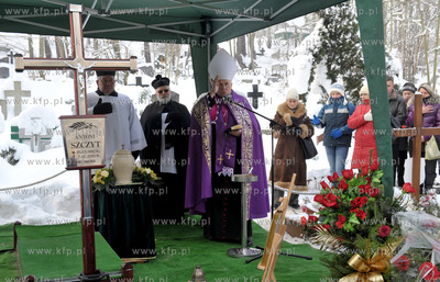 Gdansk - Srebrzysko. Pogrzeb Antoniego Szczyta. Nz....