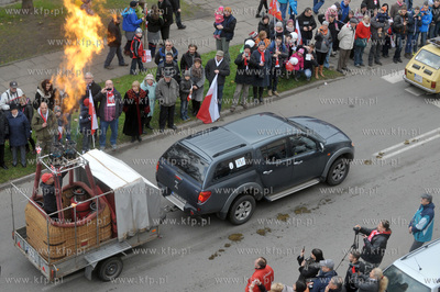 Gdanska Parada Niepodleglosci na ul. Podwale Staromiejskie....