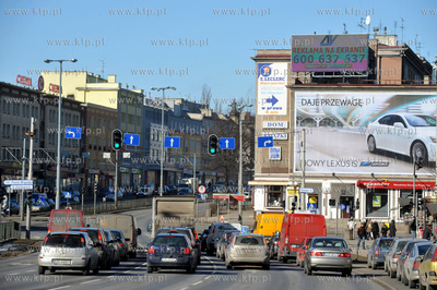 Gdańsk Wrzeszcz. Al. Grunwaldzka, skrzyżowanie z...