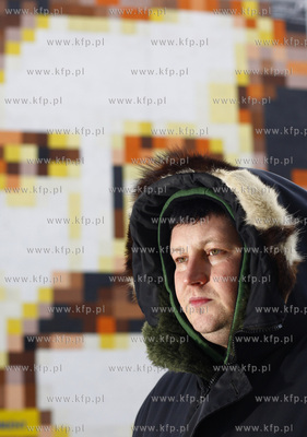 Piotr Szwabe, malarz.
25.11.2008
fot. Krzysztof Mystkowski...