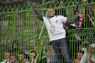 Gdansk. Mecz 1/2 Finalu o Puchar Polski Lechia Gdansk...