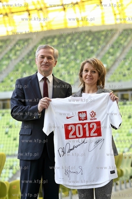 Gdansk. PGE Arena. Sekretarz Stanu w Kancelarii Prezydenta...