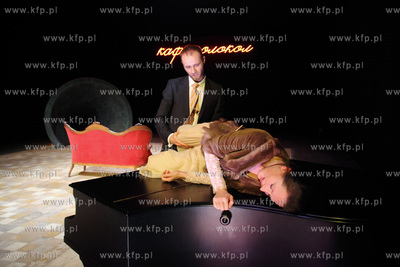 Scena Kameralna Teatru Wybrzeze w Sopocie. Proba medialna...