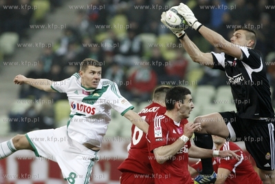 PGE Arena. Mecz o mistrzostwo T- Mobile Ekstraklasy....