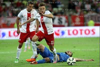 Gdańsk. PGE Arena. Mecz towarzyski Polska - Grecja....