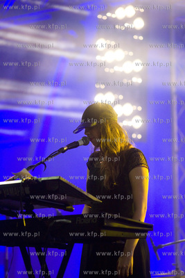 Gdynia. Festiwal Filmowy w Gdyni. Koncert zespołu...