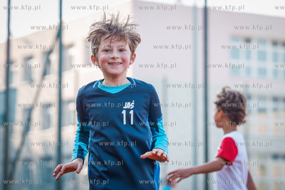 Gdańsk Zaspa. Kompleks boisk przy ulicy Meissnera....