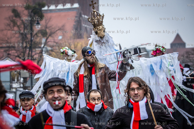 Gdańsk. Parada  na 100-lecie odzyskania niepodległości....