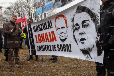 Protest przeciwko Zielonemu Ładowi organizowany przez...