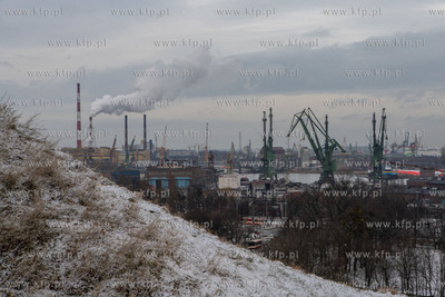 Panorama Gdańska z Góry Gradowej. 1.02.2022 / fot....