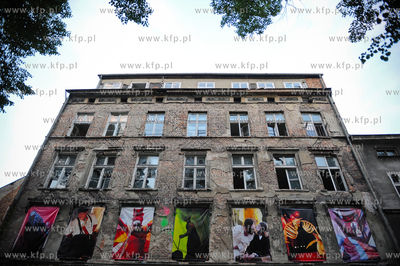 Gdansk. Dziedziniec Malej Zbrojowni. XV Miedzynarodowy...