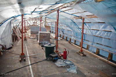 Gdansk. Stocznia Remontowa. Pierwsza od czasu wodowania...