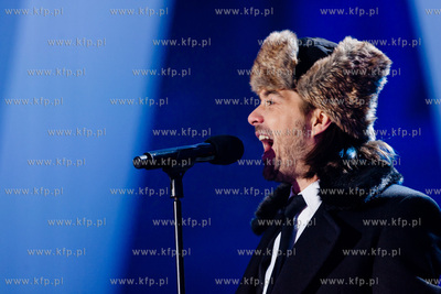 Gdansk. Dlugi Targ. Swiateczny koncert Cala Polska...