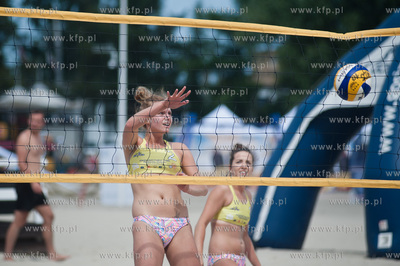 Gdynia. Plaza miejska. Akademicki Puchar Polski w siatkowce...