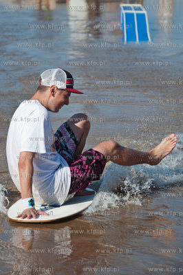 Gdansk. Plaza Jelitkowo. Otwarte Mistrzostwa Polski...