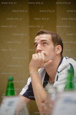 Gdansk. Hotel Mercure. Konferencja prasowa poprzedzajaca...