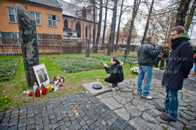 Gdansk. Cmentarz Nieistniejacych Cmentarzy. Symboliczne...