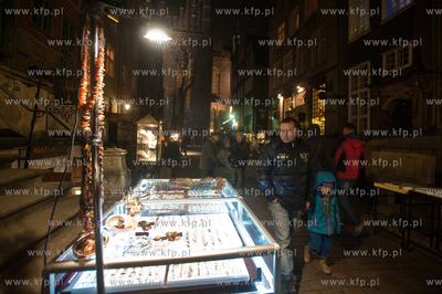 Gdansk. Swieta na Mariackiej, Mariacka na swieta, projekt...