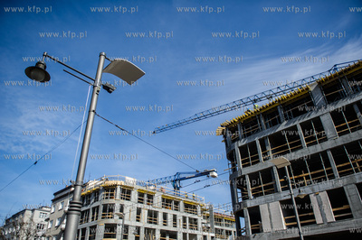 Gdynia. Budowa kompleksu mieszkalno-uslugowego Baltiq...