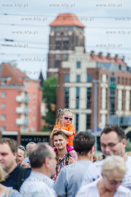 Gdansk. Skrzyzowanie ul. 3 Maja i Armii Krajowej. Pozegnalne...
