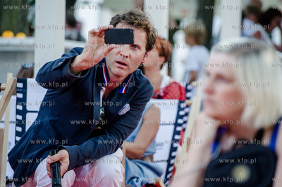 Sopot. Kawiarnia Kolo Mola. Festiwal Orange Kino Letnie...