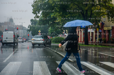 Gdansk. Wrzeszcz. Intensywne opaday deszczu.
17.06.2016
fot....