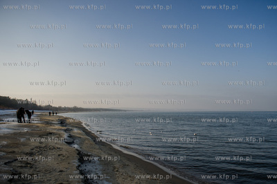 Gdańsk. Plaża w Brzeźnie.
16.02.2017
fot. Mateusz...