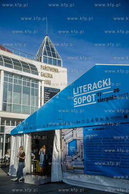 Plac Przyjaciół Sopotu. Festiwal Literacki Sopot....