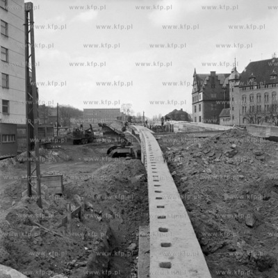 Budowa węzła Leningradzkiego łączącego ulicę...