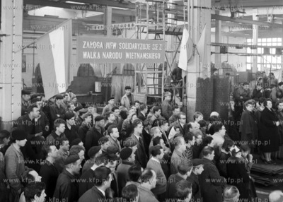 Wiec polityczny w Stoczni Gdańskiej im. Lenina. 
04.1967
0000609z_kwiecien1967
Fot....