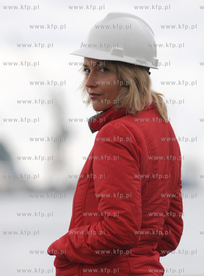 Sesja zdjeciowa aktorki Magdy Waligorskiej na terenie...