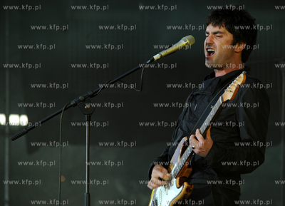 Gdansk. Plac zebran Ludowych. Scena letnia. Koncert...