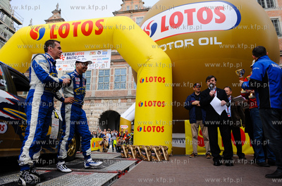 Gdansk. Dlugi Targ. Meta  6-go Rajdu Lotos Baltic Cup.
n/z...