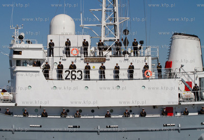 Parada z okazji obchodow Dni Morza i swieta Marynarki...