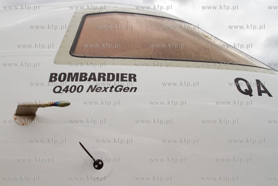 Po raz pierwszy odwiedzil gdanskie lotnisko najnowszy...