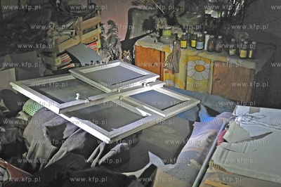 Sopot. Ulica 3 Maja nr 5. Pozar na 2 pietrze kamienicy...