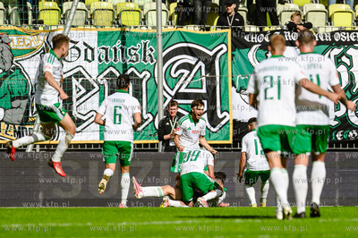 Polsat Arena. Lechia Gdańsk rozgromiła Stal Mielec...